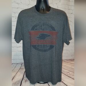 American Apparel Graphic Tee with Vintage Logo